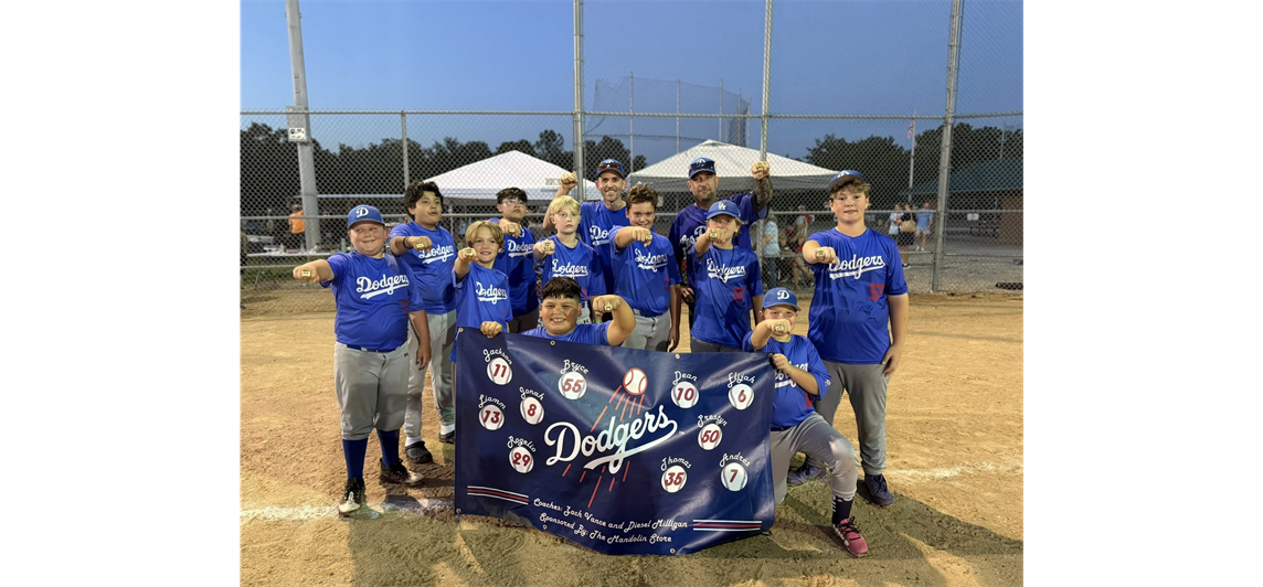 Congratulations Dodgers! 12U Champions!